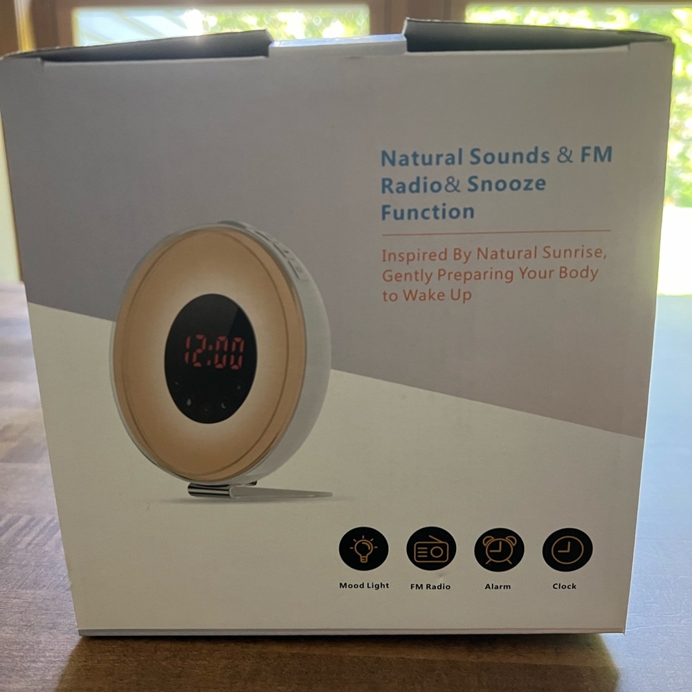 NEW Sunrise Clock Radio